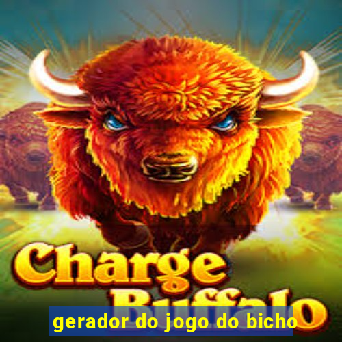 gerador do jogo do bicho